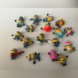 Lot of 17 Minions Happy Meal Toys Action Figures 2019